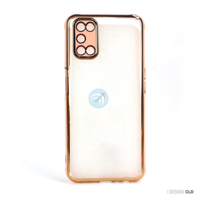 ỐP LƯNG ĐT OPPO A52 (TRONG SI VIỀN MÀU)
