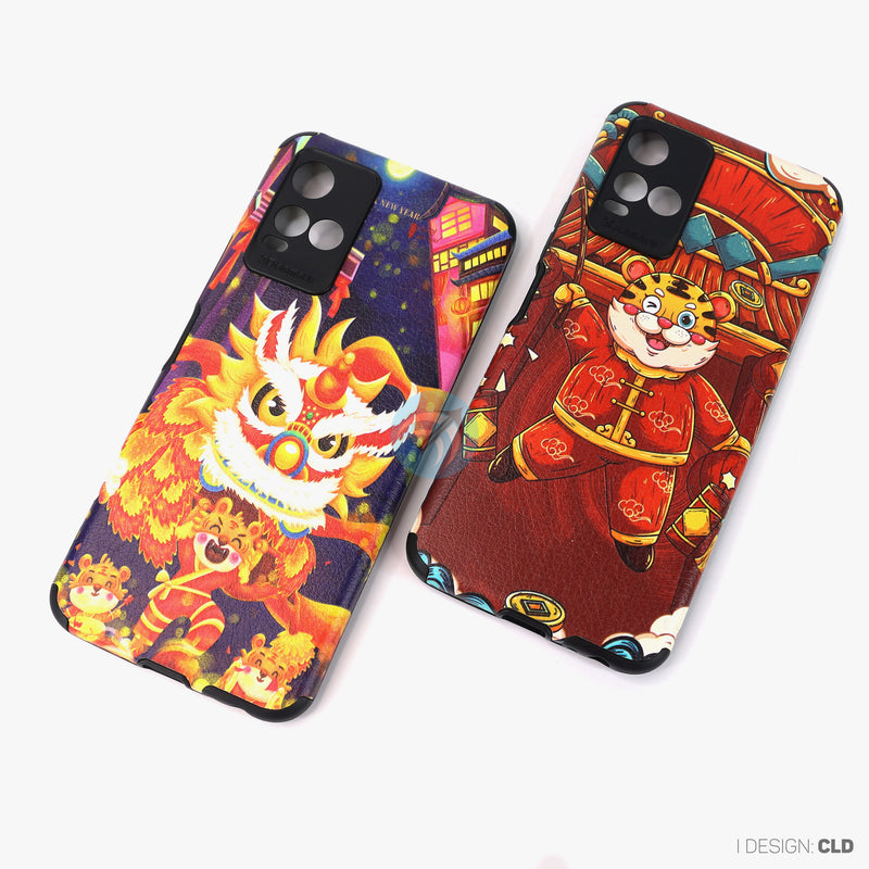 Ốp lưng VIVO Y21 Y33S T1X dẻo hình mèo thần tài