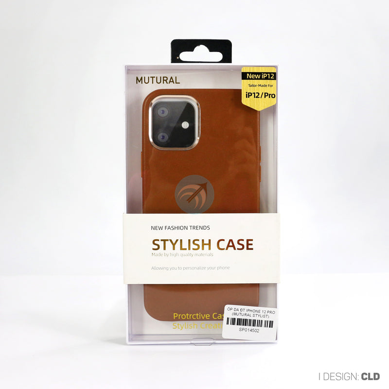 ỐP DA ĐT IPHONE 12 PRO (MUTURAL STYLIST)