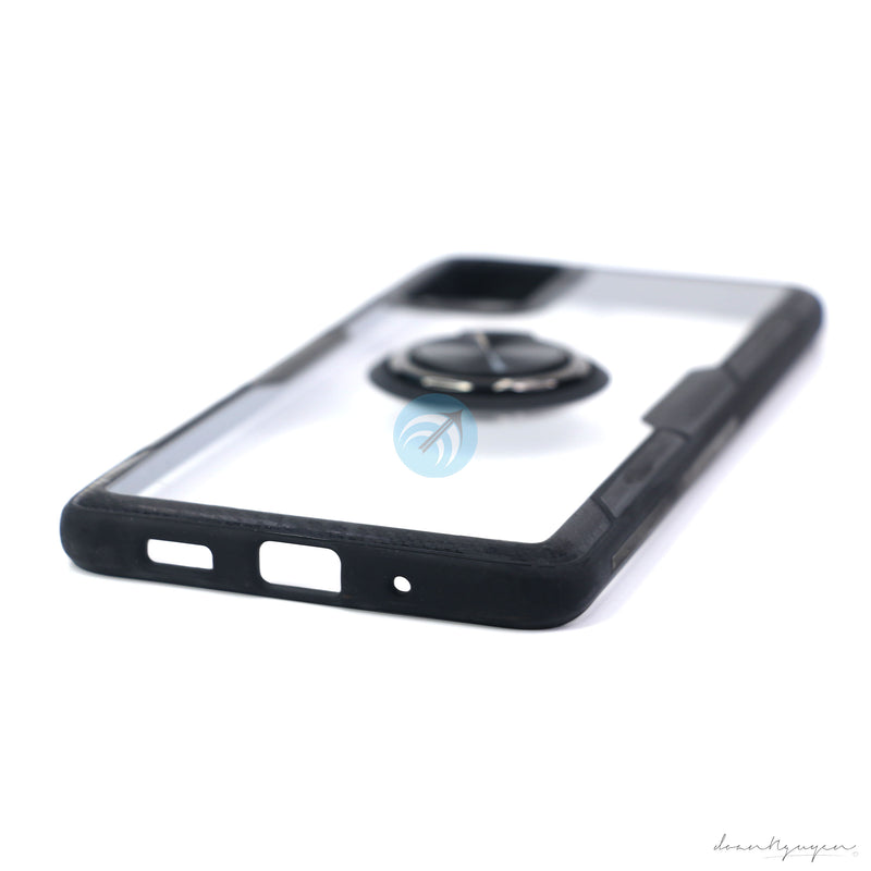 ỐP LƯNG SAMSUNG S20+ ĐEN VIỀN NHẪN
