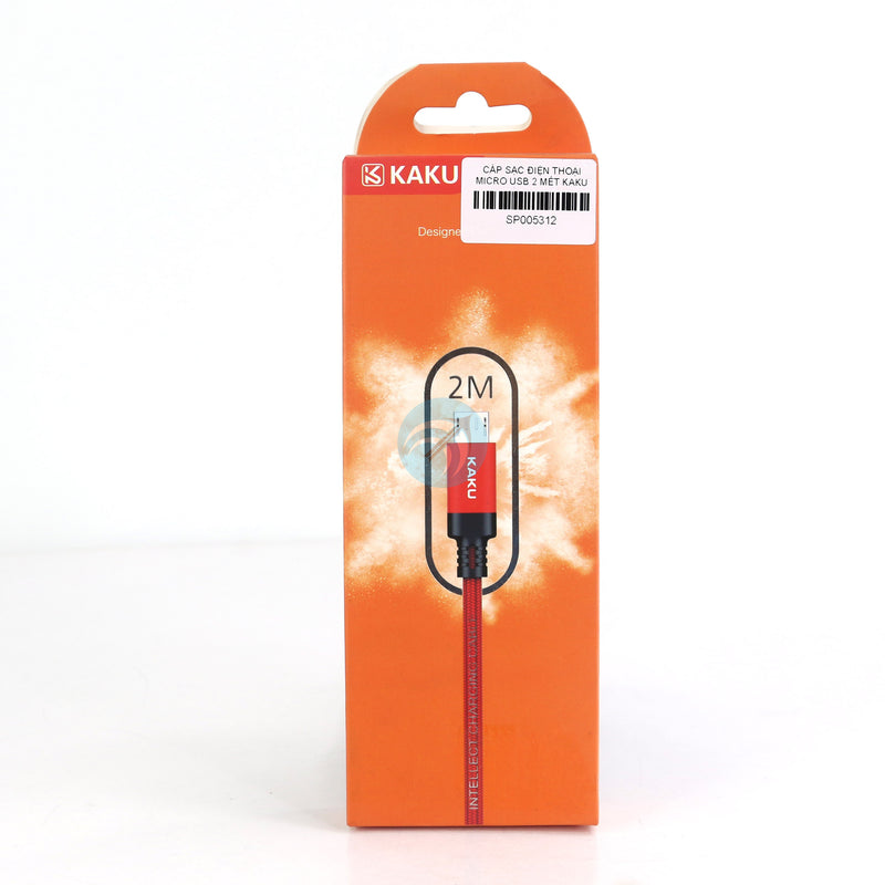 Cáp  sạc  usb  A  to  micro 2 mét KAKUSIGA  KSC-284 bao  test  7 ngày