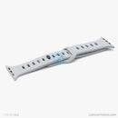 Dây đeo Silicone Apple Watch 42mm/ 44mm/ 45mm SPIGEN màu xám