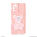 Ốp lưng RENO 6 dẻo màu hình gấu nổi