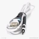 Cáp sạc usb A to micro 2.4A 1,2 mét màu xám HOCO U105 bao test 7 ngày