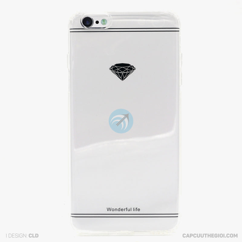 Ốp lưng IPHONE 6+/6S+ nhựa trong SULADA