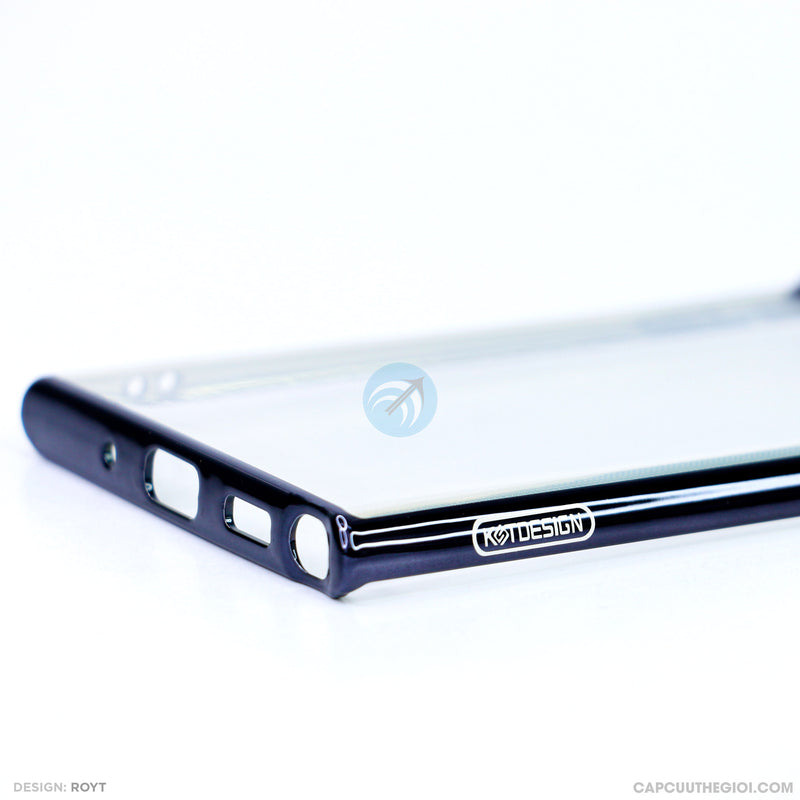 Ốp lưng SAMSUNG Note 20 ULTRA trong viền màu KST