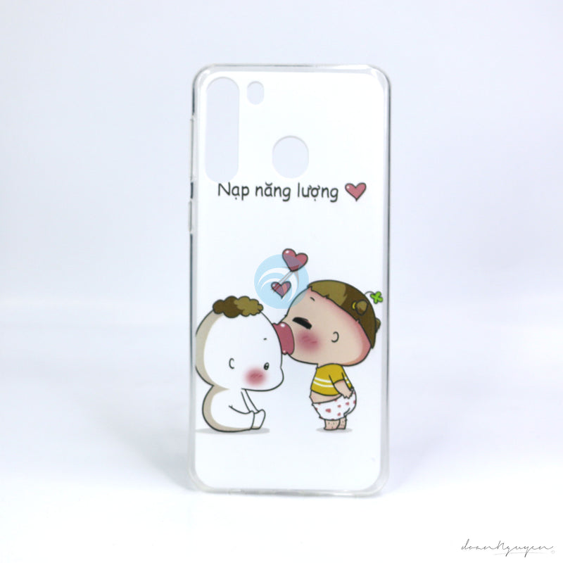ỐP LƯNG SAMSUNG A21 ( DẺO TRONG IN HÌNH)