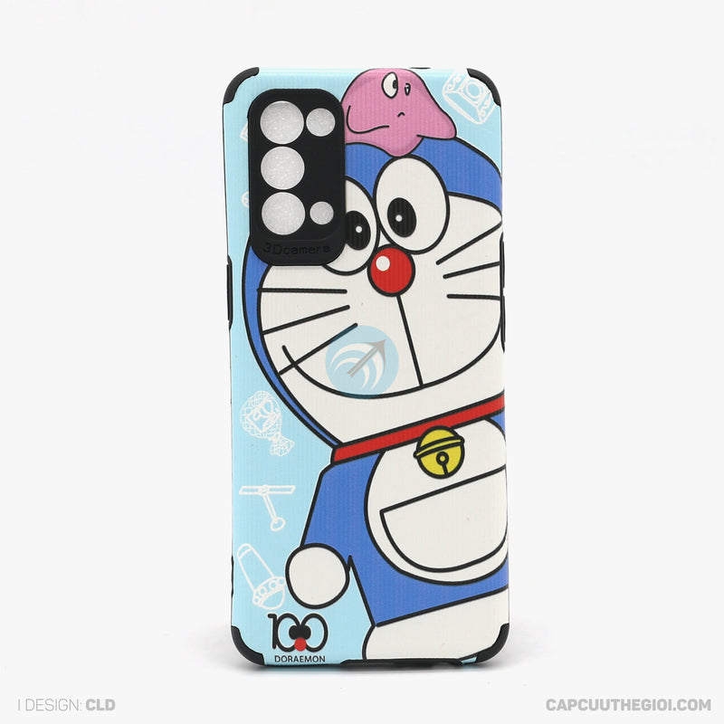 Ốp lưng RENO 5 4G IMD hình doraemon chống sốc