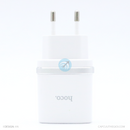 Cốc sạc usb A 18W HOCO C12Q màu trắng bh01t