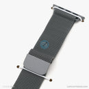 Dây đeo Thép Apple Watch 38/40/41mm màu xám COTEETCI