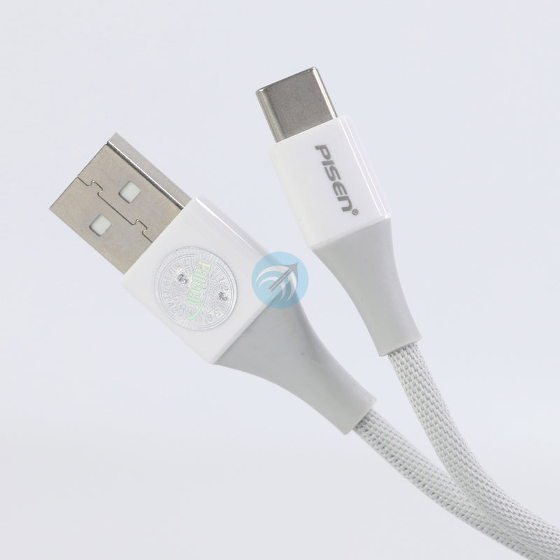 CÁP SẠC PISEN USB => TYPE C 1,2M (TC14-1200) BH12T