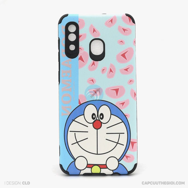 Ốp lưng SAMSUNG A30 IMD hình doraemon chống sốc