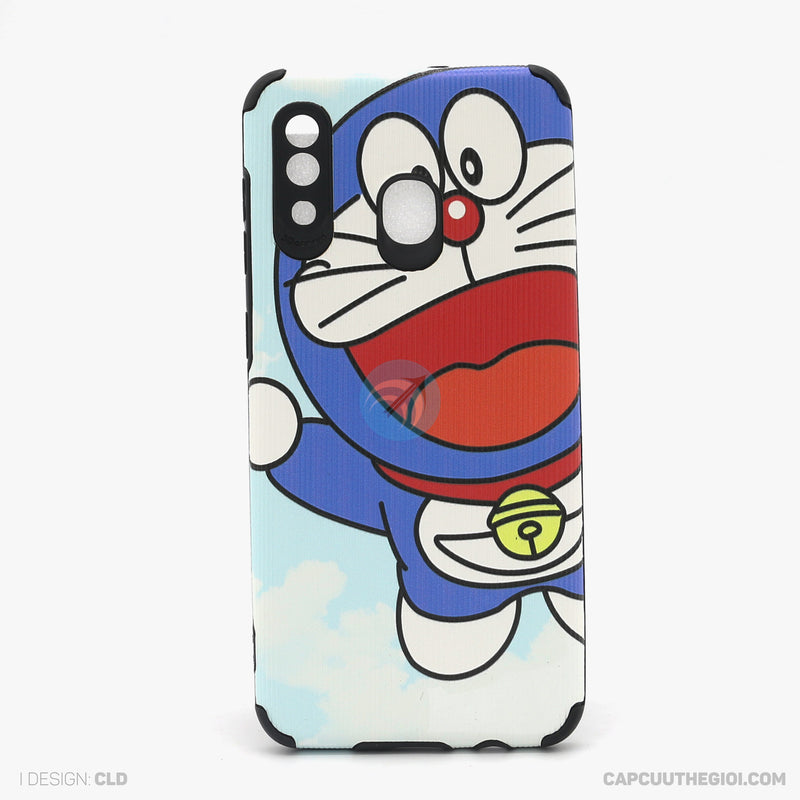 Ốp lưng SAMSUNG A30 IMD hình doraemon chống sốc