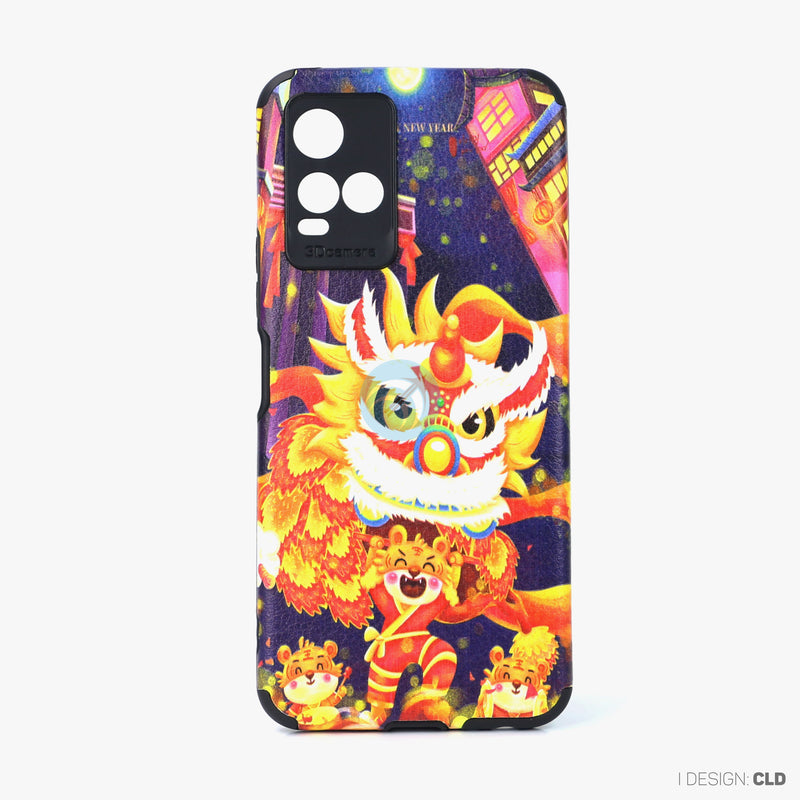 Ốp lưng VIVO Y21 Y33S T1X dẻo hình mèo thần tài