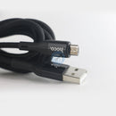 Cáp sạc usb A to micro - màu đen/đỏ 2 mét HOCO X2 MAX bh01t