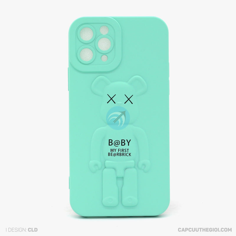 Ốp lưng IPHONE 11 PRO 5.8 gấu nổi đứng BABY silicon màu