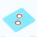 Dán bảo vệ CAMERA màu gold kim tuyến IPHONE 13/ 13 MINI KUZOOM DIAMOND