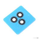 Dán bảo về CAMERA màu xanh gắn đá IPHONE 12 PRO KUZOOM DIAMOND 3 mắt