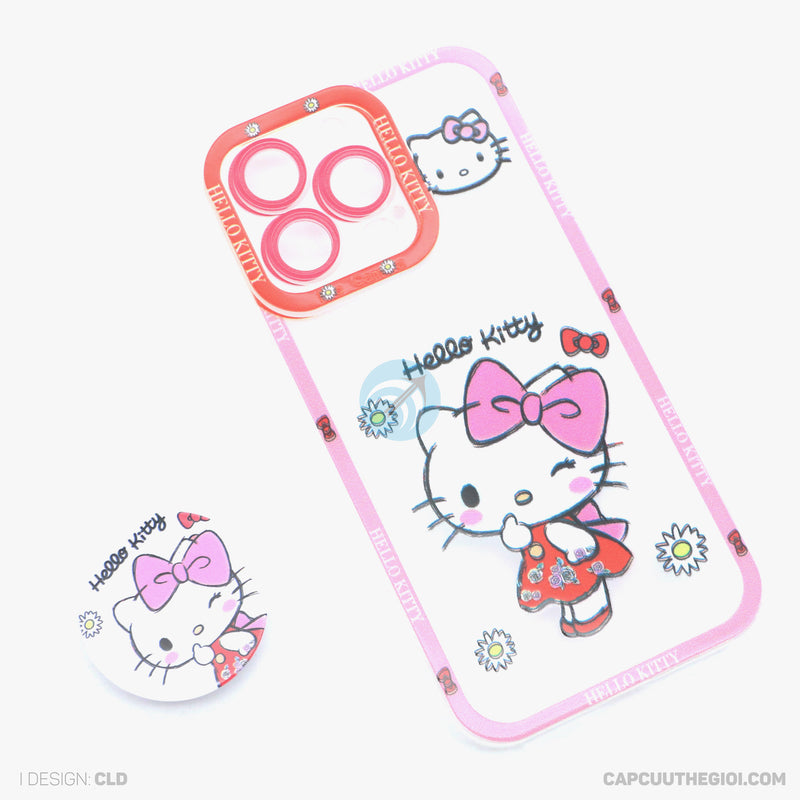 ỐP LƯNG IPHONE 13 PRO TRONG IN HÌNH KÈM POD