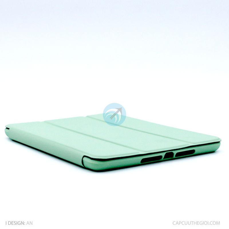 Bao da IPAD MINI 1/ 2/ 3/ 4/ 5 màu xanh lá KAKU TPU MINGYA