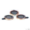 Dán bảo về CAMERA 7 màu gắn đá IPHONE 12 PRO KUZOOM DIAMOND 3 mắt