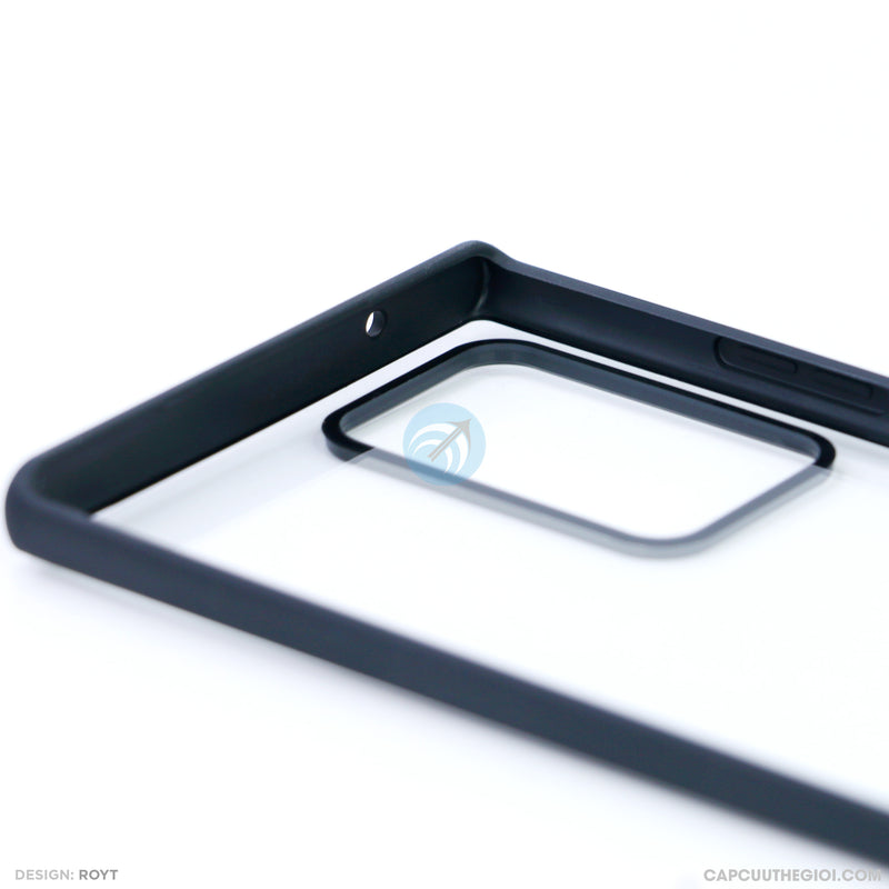 Ốp lưng SAMSUNG NOTE 20 ULTRA trong viền đen LIKGUS