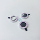 BẢO VỆ CAMERA (HỒNG) ĐT IPHONE 11 PRO/11 PRO MAX/12 PRO 3 MẮT (KIM TUYẾN)