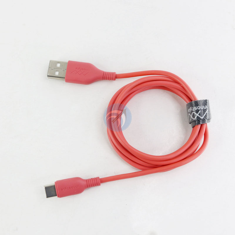 CÁP SẠC INNOSTYLE JAZZY USB-A => USB-C 1.2M ORANGE (IAC120_TOR) BH12T