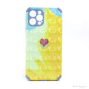 ỐP LƯNG IPHONE 12 PRO HÌNH TIM VIỀN VUÔNG