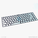 Bàn phím MSI GS65 GF63 GF65 9RCX màu đỏ đen có đèn bh06t