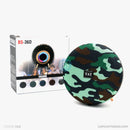 Loa BLUETOOTH BS-36D màu lính bh01t