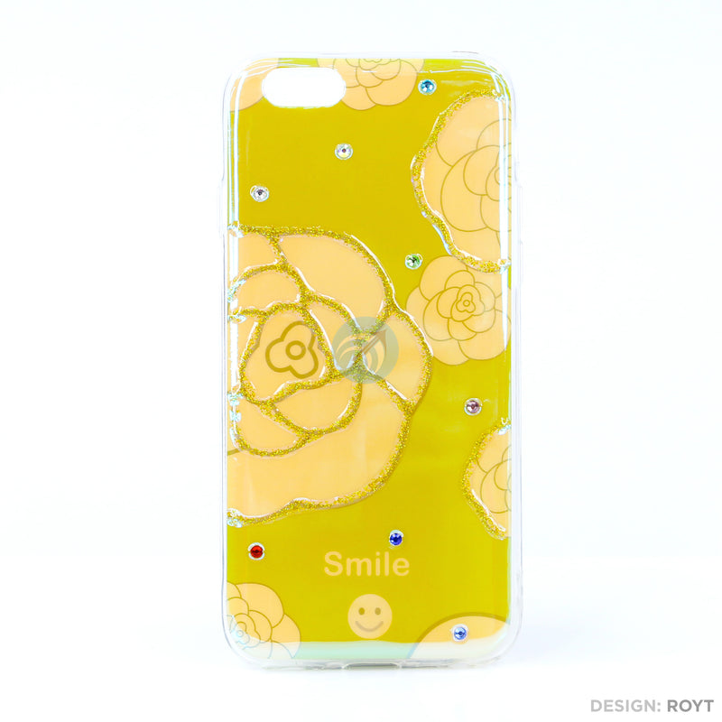 Ốp lưng IPHONE 6G/6S hình viền dẻo gắn đá