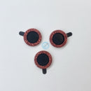 BẢO VỆ CAMERA (ĐỎ) ĐT IPHONE 11 PRO/11 PRO MAX/12 PRO 3 MẮT (KIM TUYẾN)