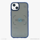 ỐP LƯNG IPHONE 14 MAX 6.7 LƯNG NHÁM VIỀN MÀU XANH X-LEVEL