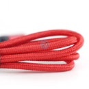 Cáp Pisen Dual Type-C (Type-C to Type-C) Wine Glass Style Data 1000mm, 60W (LS-TC05-1000), Đỏ + đen