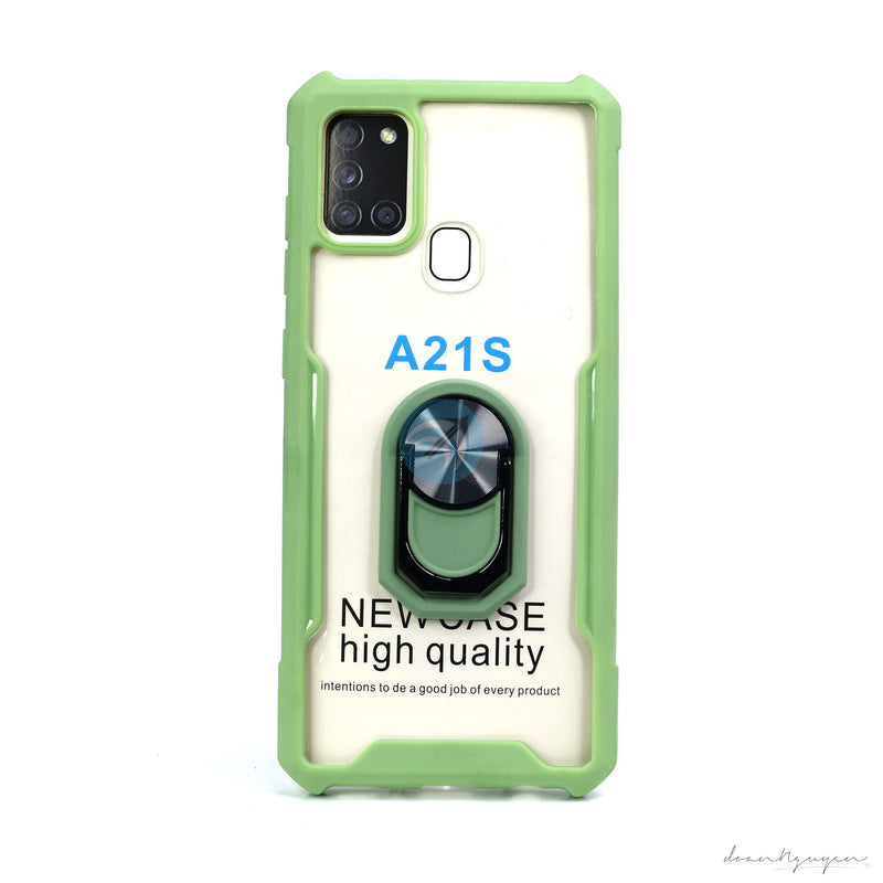 ỐP LƯNG ĐIỆN THOẠI SAMSUNG A21S CHỐNG SỐC VIỀN NHẪN