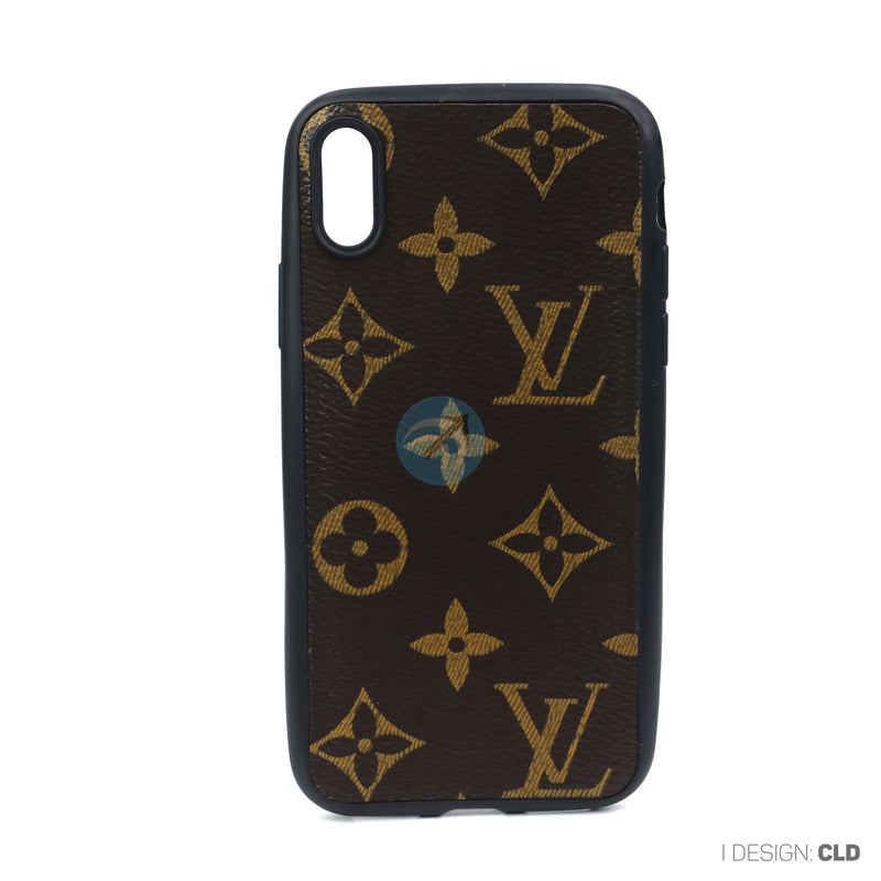 ỐP LƯNG ĐT IPHONE X/XS (DA SỌC CARO)