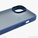 ỐP LƯNG IPHONE 14 6.1 LƯNG NHÁM VIỀN MÀU XANH X-LEVEL