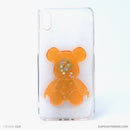 Ốp lưng IPHONE XS MAX trong hình gấu kim tuyến