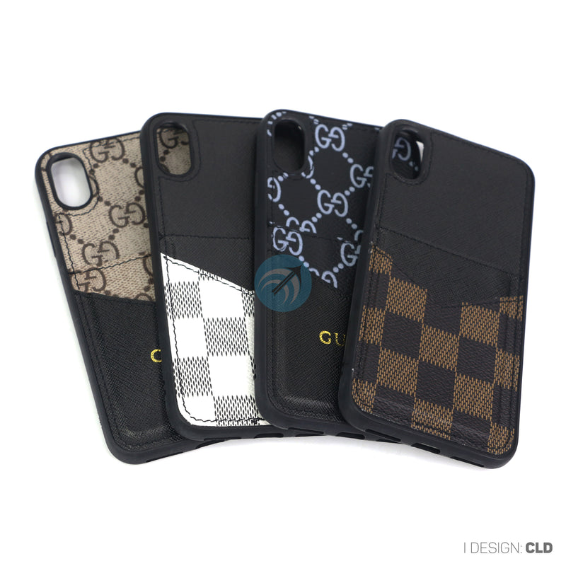 ỐP LƯNG IPHONE X/ XS ( PHỐI DA CARD)