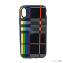 ỐP LƯNG ĐT IPHONE X/XS (DA SỌC CARO)