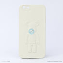 ỐP lưng IPHONE 6+/6S+ hình nổi gấu đứng màu kem