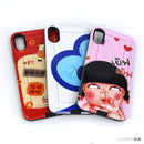 ỐP LƯNG ĐT IPHONE XS (HÌNH CUTE NHỰA)