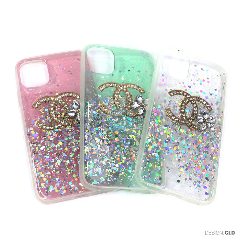 ỐP LƯNG IPHONE 11 ( KIM TUYẾN CHANEL)