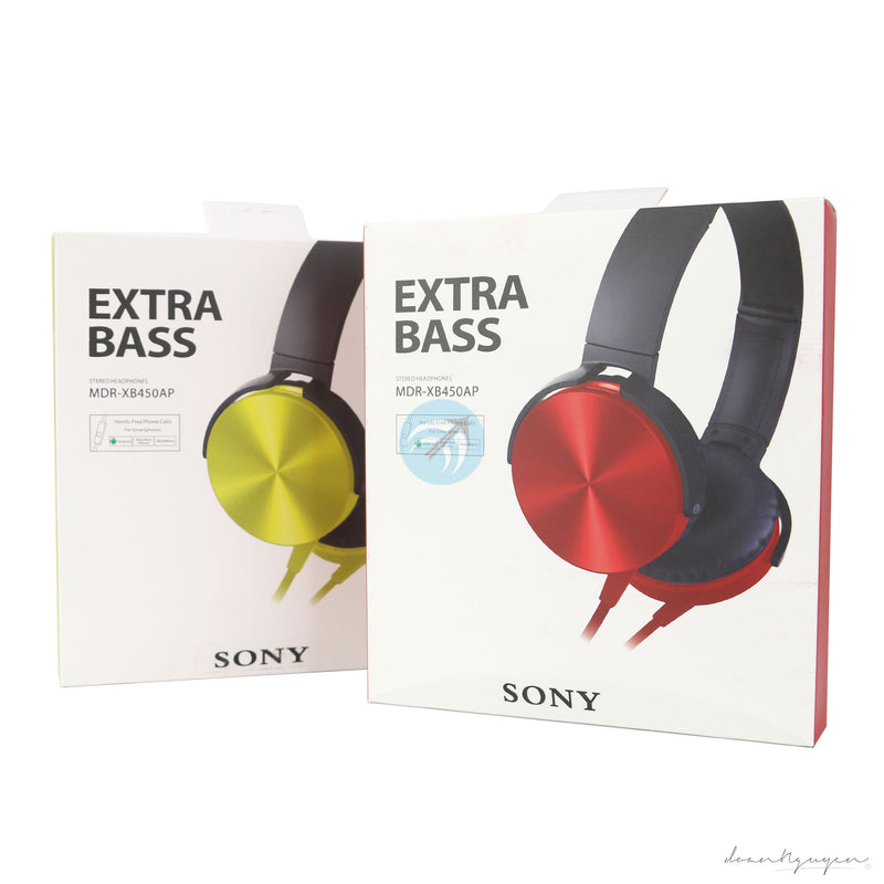 Tai nghe chụp tai 3.5 SONY ExtraBass MDR-XB450AP bh01t