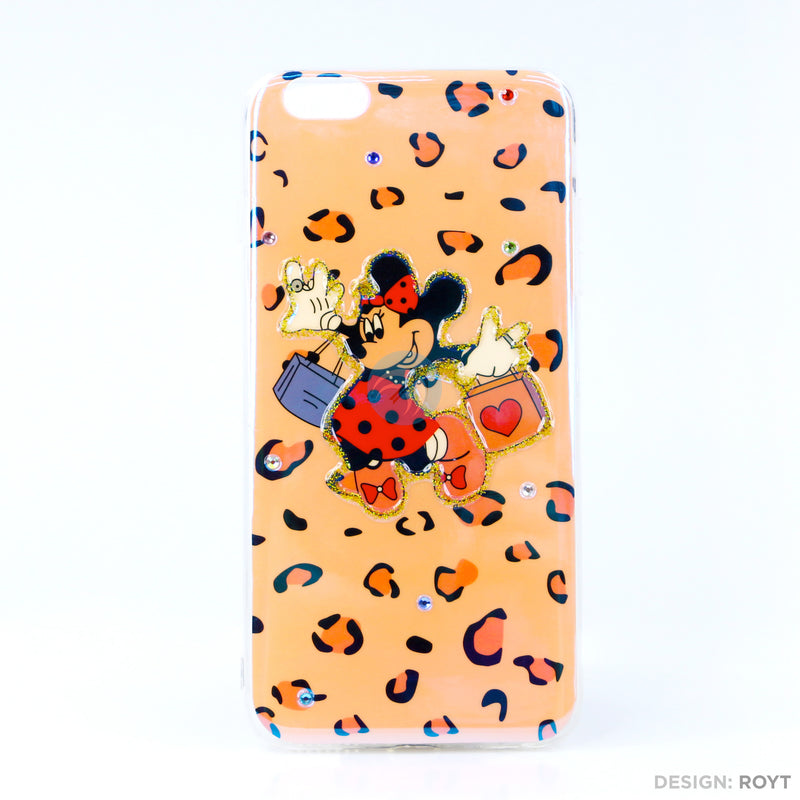 Ốp lưng IPHONE 6+/6S+ hình viền dẻo gắn đá