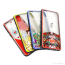 ỐP LƯNG ĐIỆN THOẠI SAMSUNG M30S NHÁM HÌNH VIỀN MÀU