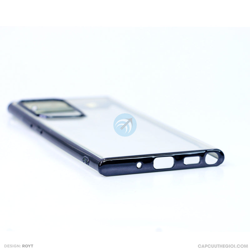 Ốp lưng SAMSUNG Note 20 ULTRA trong viền màu KST