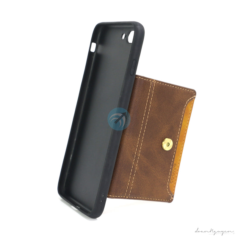 Ốp lưng da IPHONE 7+/8+ (COBLUE)