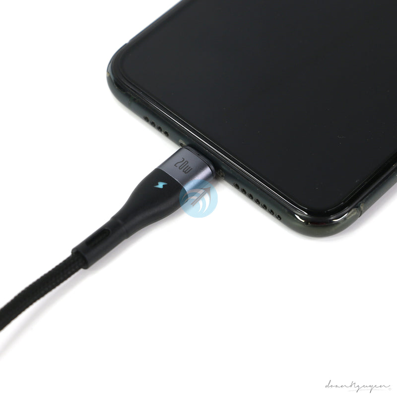 Cáp sạc hít nam châm type C to lightning 20w 1 mét CATLXC bh03t điều kiện còn đủ bao bì